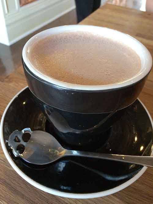 Artisan Cafe hot cocoa